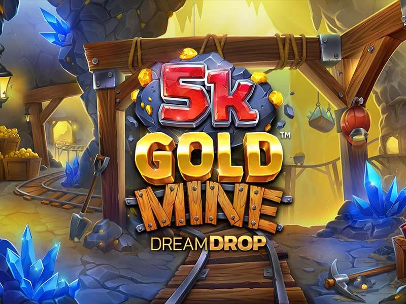 5K Gold Mine Dream Drop - Slot com Jackpot Progressivo 23bet