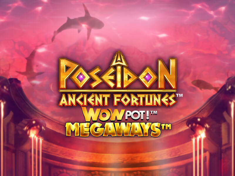 Capa do Jogo Ancient Fortunes Poseidon WOWPOT! Megaways - 23bet login